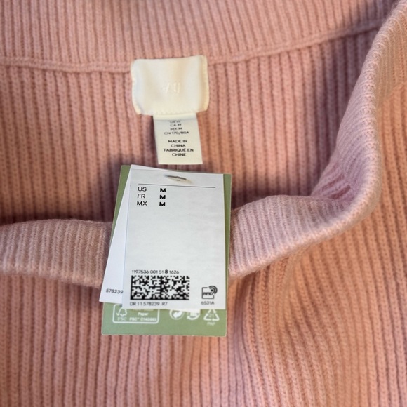 H&M Pink Ribbed Knit Skirt - Picture 2 of 2